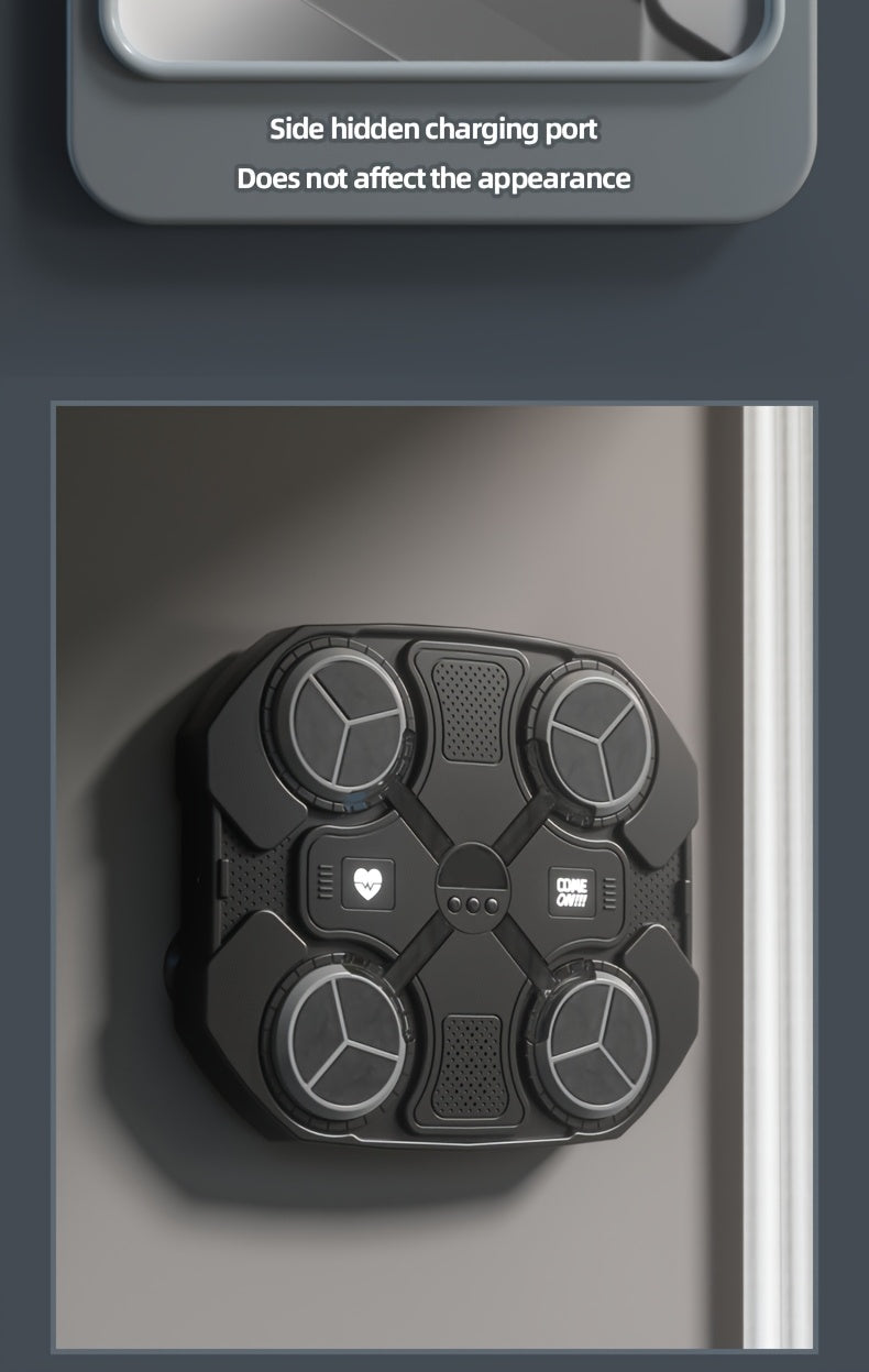 Smart Adult Music Boxing Machine Wall Target Punching Bag Fitness Training Equipment Electronic Reaction Target, Best for Christmas, Perfect for Thanksgiving, Boxing Equipment, Music Boxing Machine, Punching/boxing Bag