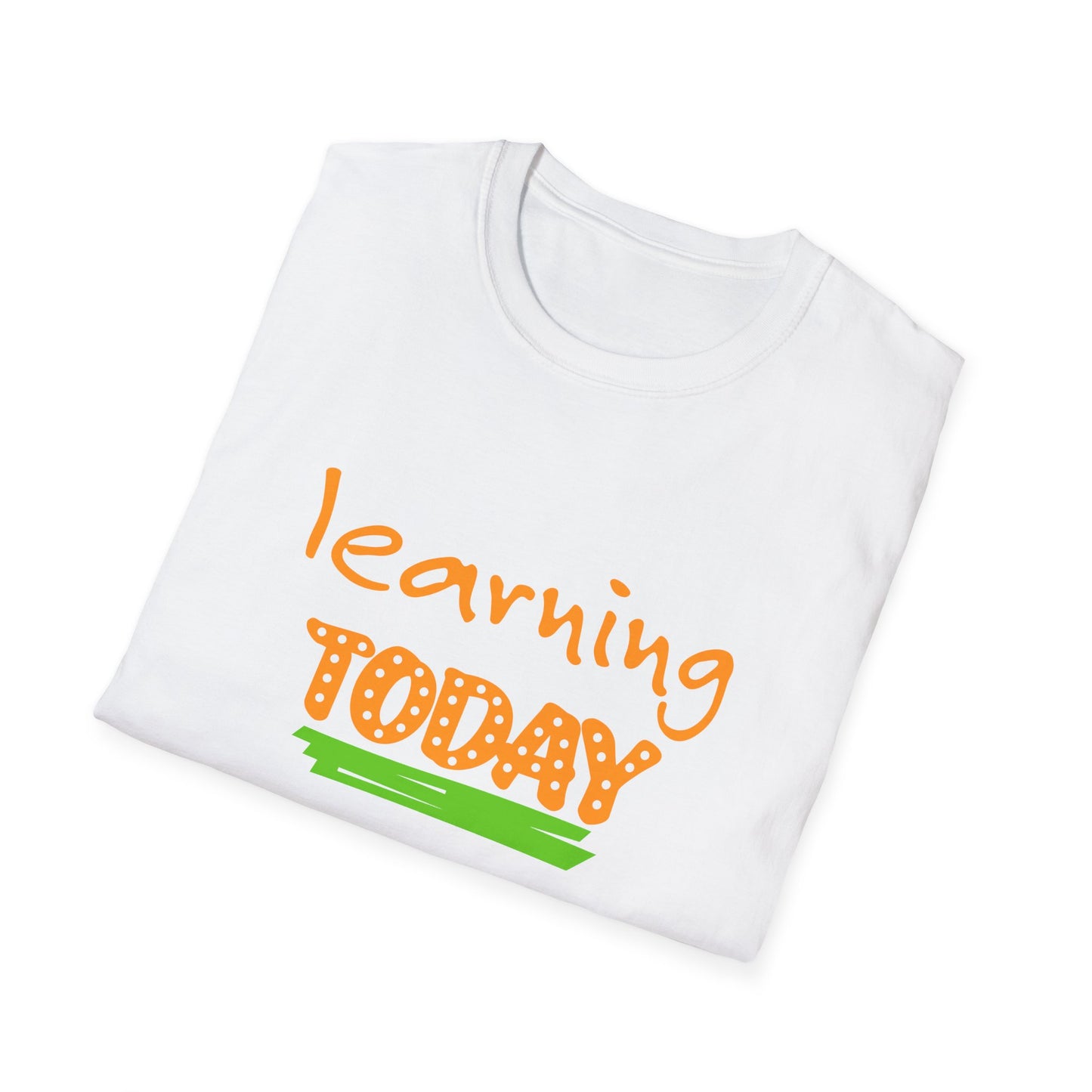 Learning Today Leading Tomorrow T-Shirt — Inspirational Teacher / Student Tee