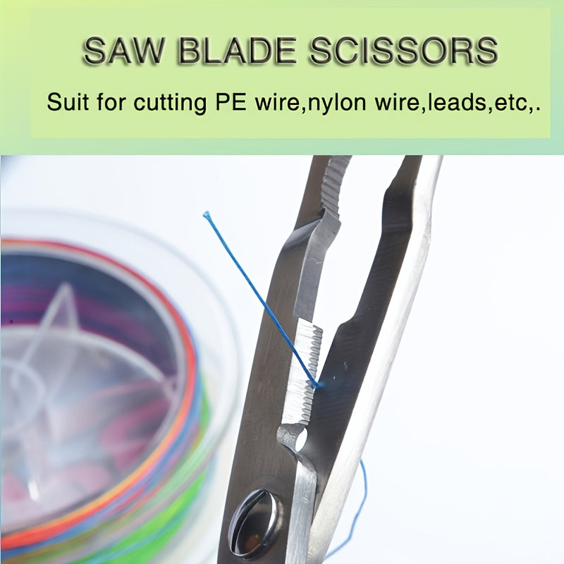 Saltwater Resistant Fishing Pliers with Split Ring Hook Removers, Lanyard & Sheath - Essential Fishing Gear Accessories for Easy Tackle Management - Stainless Steel - For Anglers - Ideal for Saltwater & Freshwater Fishing - G