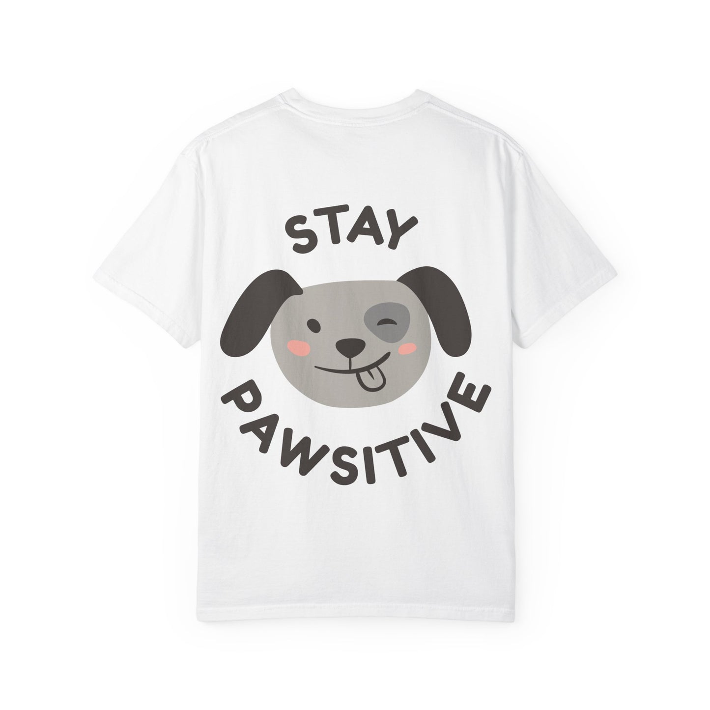 Stay Pawsitive Dog Dad T-Shirt