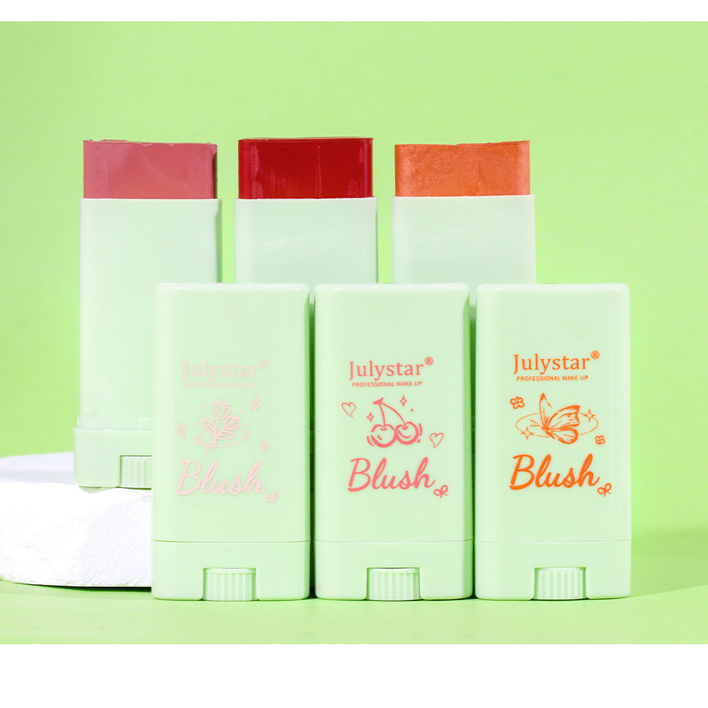 15g Multi-Tasking Rouge Blush Cream Stick - Natural Matte Finish, Expanding Color, Highlighting, Contouring, Solid Blush for Face and Lips - Long-Lasting, Easy to Apply, Buildable Coverage, Cruelty-Free, Travel-Friendly