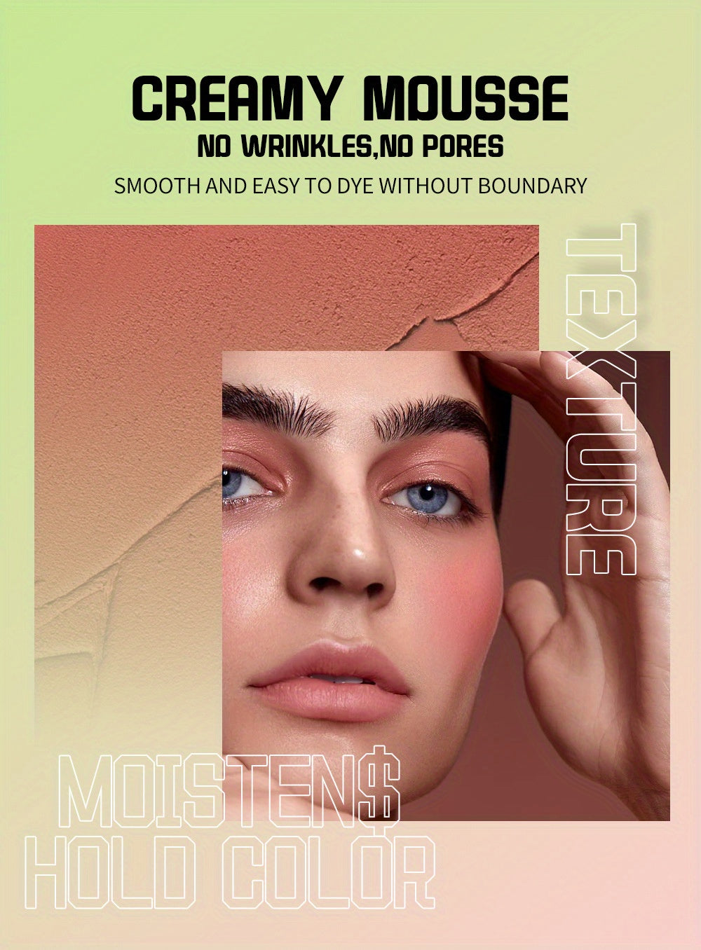 15g Multi-Tasking Rouge Blush Cream Stick - Natural Matte Finish, Expanding Color, Highlighting, Contouring, Solid Blush for Face and Lips - Long-Lasting, Easy to Apply, Buildable Coverage, Cruelty-Free, Travel-Friendly