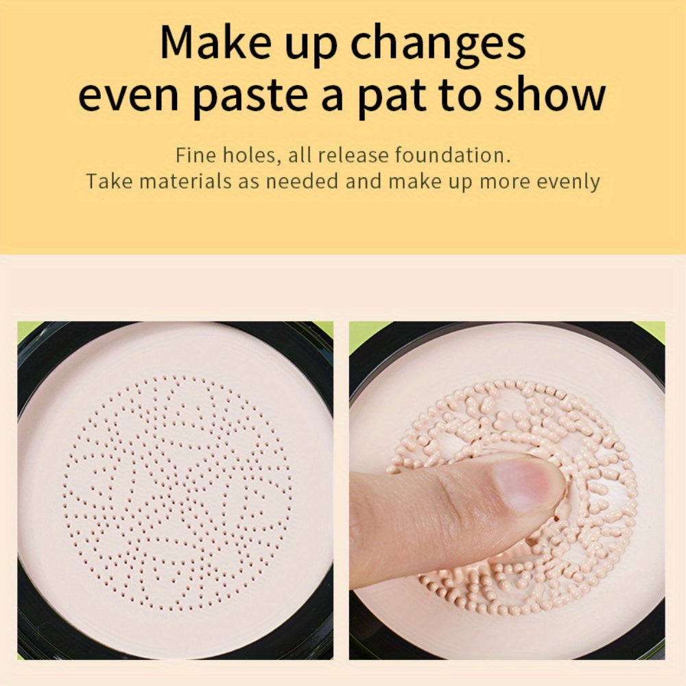 Snail Collagen Mushroom Head Air Cushion CC Cream BB Cream, Face Concealer Air Cushion Cream Brightening Moisturizing Foundation Cream Waterproof And Long-lasting Face Makeup