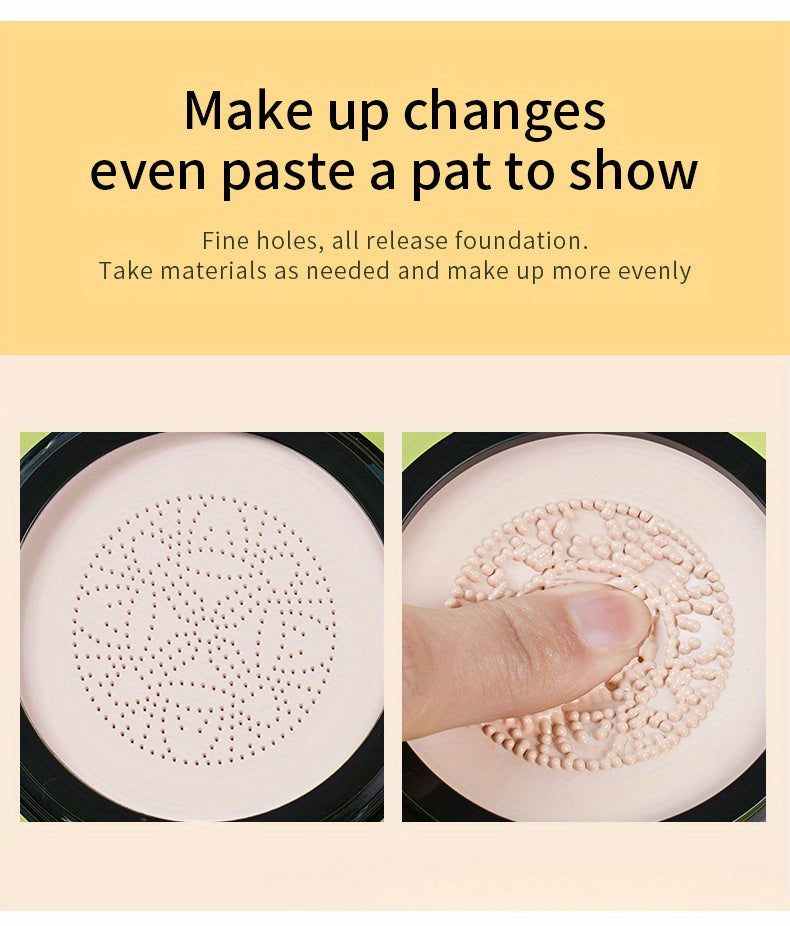 Snail Collagen Mushroom Head Air Cushion CC Cream BB Cream, Face Concealer Air Cushion Cream Brightening Moisturizing Foundation Cream Waterproof And Long-lasting Face Makeup