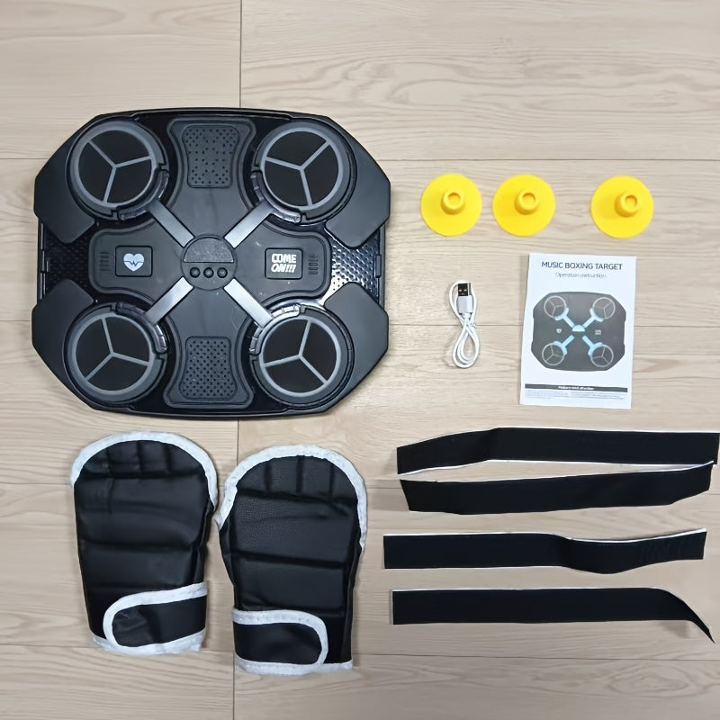 Smart Adult Music Boxing Machine Wall Target Punching Bag Fitness Training Equipment Electronic Reaction Target, Best for Christmas, Perfect for Thanksgiving, Boxing Equipment, Music Boxing Machine, Punching/boxing Bag