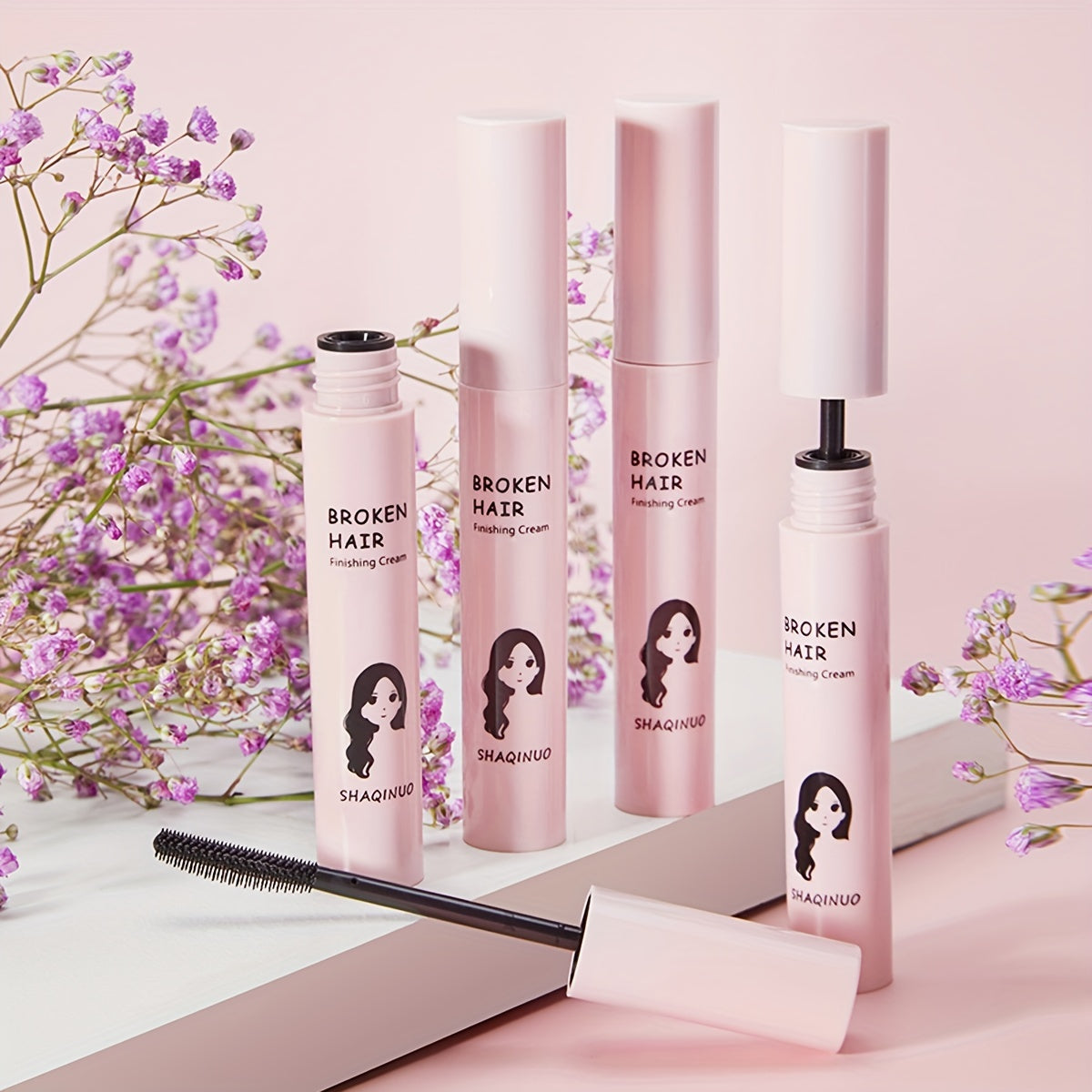 Small Broken Hair Finishing Cream, Hair Wax Stick For Taming Hair And Frizz Control