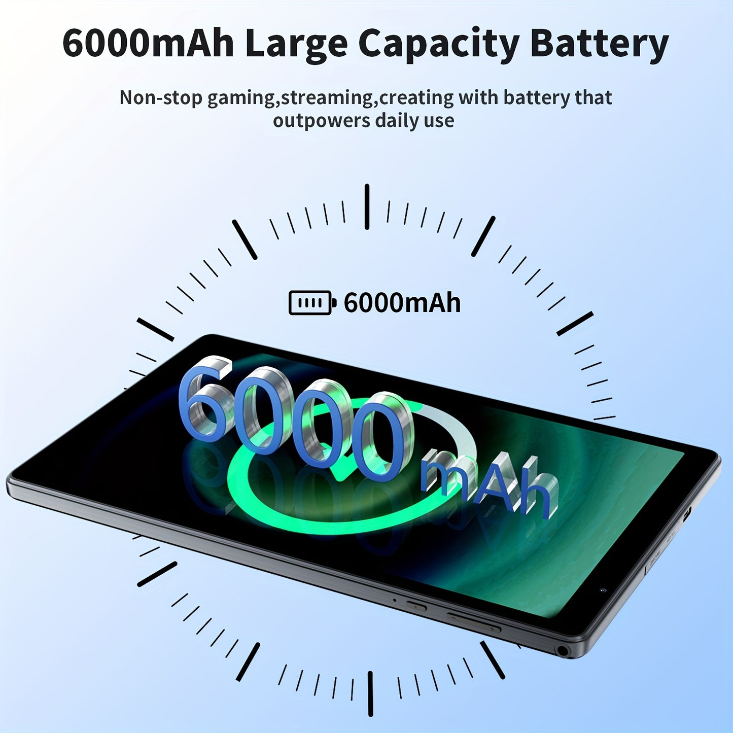 PRITOM Android 15 Tablet, 10.1-Inch, 8GB RAM (3GB + 5GB Expandable), 32GB Storage, 2-In-1 Tablet, Optional Keyboard, Mouse, Protective Case And Stylus, 6000Mah Battery, Supports 1TB Expandable Storage, Penta-Core Processor, C