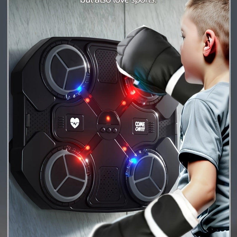 Smart Adult Music Boxing Machine Wall Target Punching Bag Fitness Training Equipment Electronic Reaction Target, Best for Christmas, Perfect for Thanksgiving, Boxing Equipment, Music Boxing Machine, Punching/boxing Bag