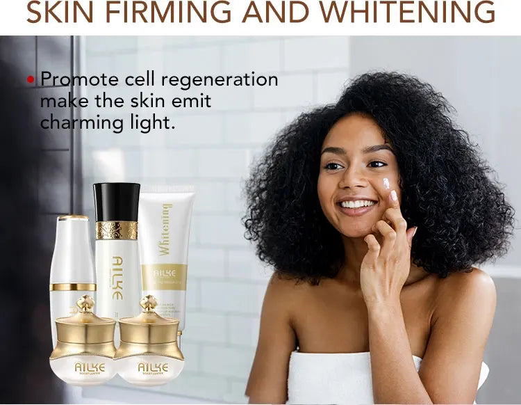 AILKE Lightening Facial Cream, Remove Dark Spots, Stains, Wrinkles, Anti- Aging, Improve Dull Skin, For All Skin Type Face Cream