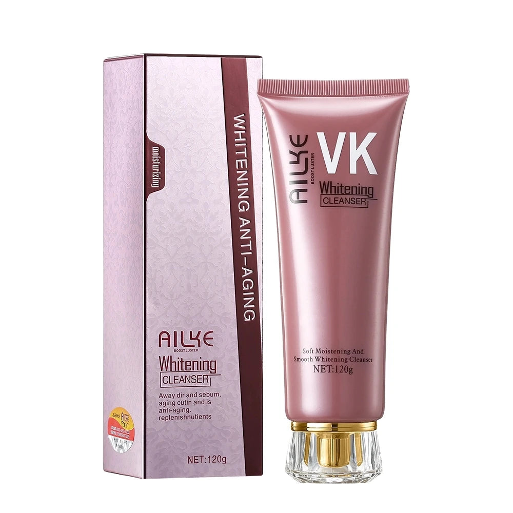AILKE Whitening Face Cream, Reduce Wrinkles, Spots, Freckles, Lightening Skin With Collagen, Hyaluronic Acid, for Women, Men