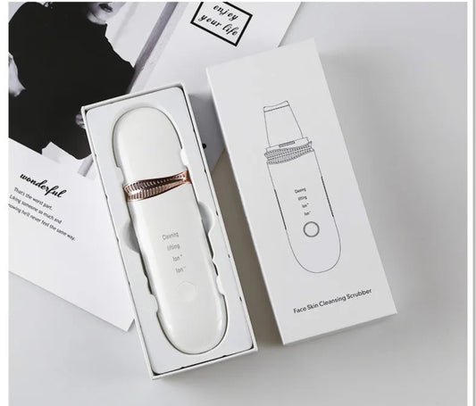 Best Seller Deep Cleansing Blackhead Remover Acne Pore Cleaner Stainless Steel Face Cream Spatula Double Chin Reducer Device