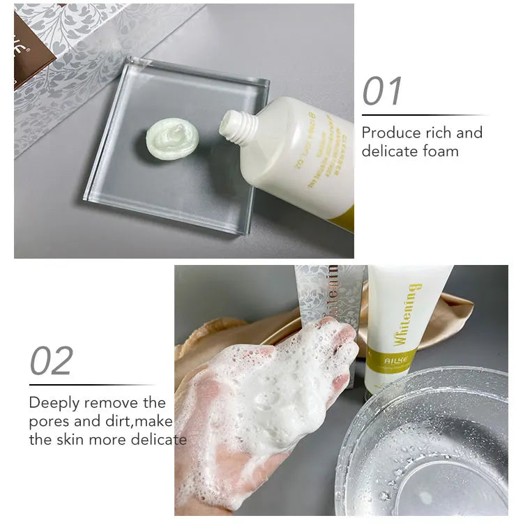 AILKE Lightening Facial Cream, Remove Dark Spots, Stains, Wrinkles, Anti- Aging, Improve Dull Skin, For All Skin Type Face Cream