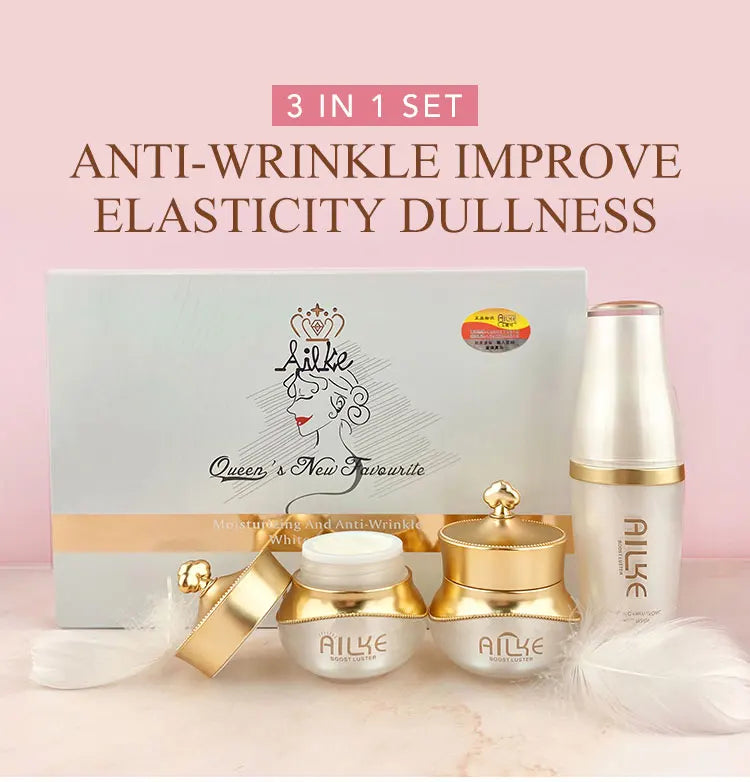 AILKE Lightening Facial Cream, Remove Dark Spots, Stains, Wrinkles, Anti- Aging, Improve Dull Skin, For All Skin Type Face Cream