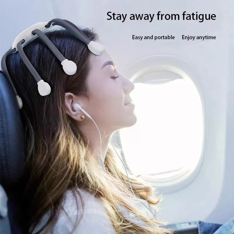 2025 Octopus Head Massagers Fully Automatic Multi-dimensional Electric Vibration Scalp Unblocking and Relaxation Massage Device