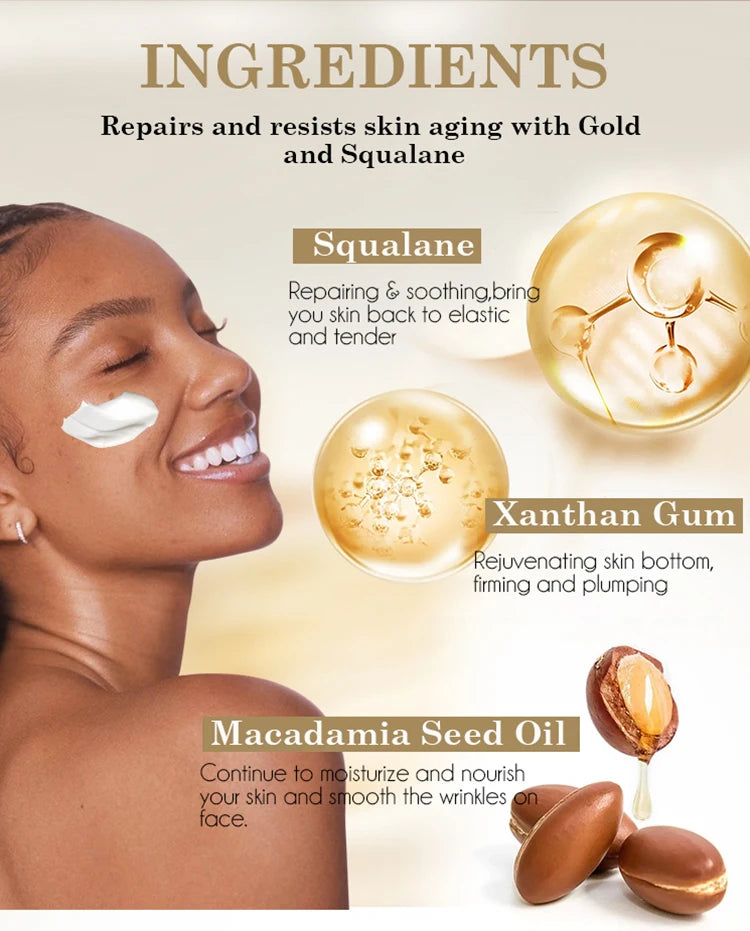 AILKE Lightening Facial Cream, Remove Dark Spots, Stains, Wrinkles, Anti- Aging, Improve Dull Skin, For All Skin Type Face Cream