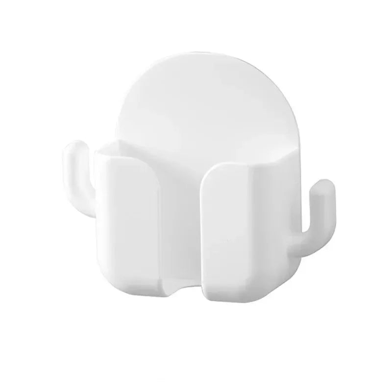 1pcs Punch-free Mobile Phone Holder Wall Mount Stand Remote Control Organizer Storage Box Charging Bedside Container Rack Gift