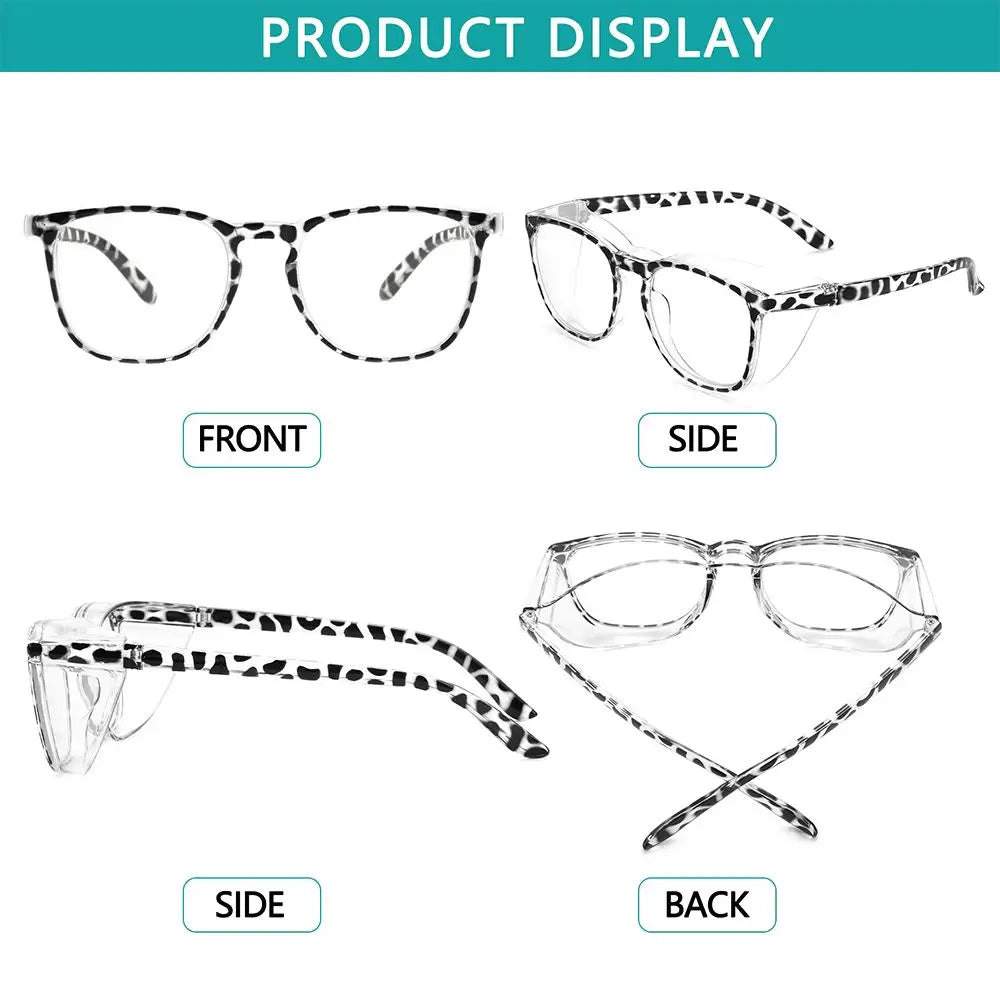 Anti-fog Safety Glasses Blue Light Blocking Glasses Anti Pollen Goggles Eye Protection Glasses for Men Women UV400 Protection