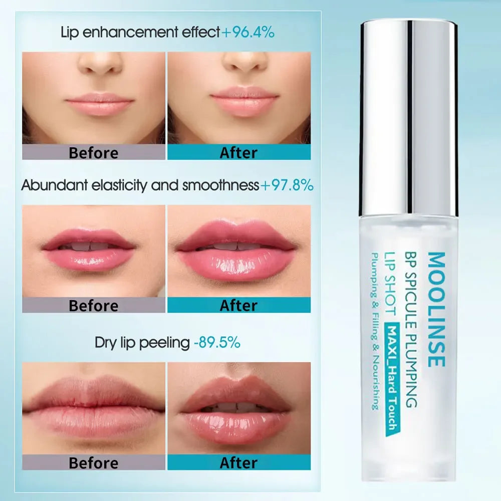 BP Spicule Plump Lip Shot Instantly Volumis Increase Lip Elasticity Long-lasting Moisturize Lip Plumper Gloss Sexy Beauty Makeup