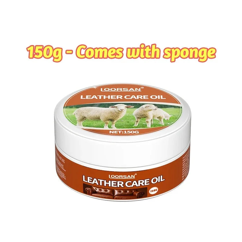 Multi-functional Faux Leather Care Kit-Faux Leather Seat Conditioner and Protector,Interior Polish and Restoration Paste for Car