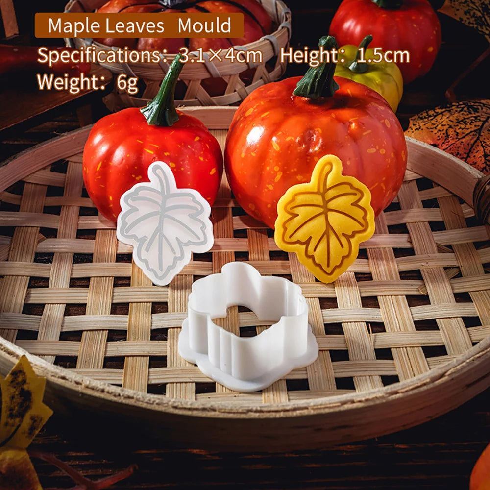 Thanksgiving Theme Cookie Molds Fondant Cutter Pastry Decoration Mold Kitchen DIY Baking Supplies