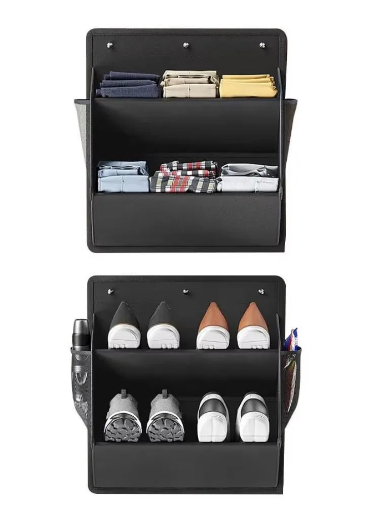 Over Door Hanging Organizer Shoe Storage Bag Multi-Pocket RV Wall Mount No Tools Space Saving Utility
