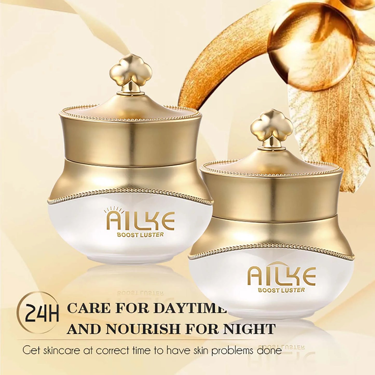 AILKE Lightening Facial Cream, Remove Dark Spots, Stains, Wrinkles, Anti- Aging, Improve Dull Skin, For All Skin Type Face Cream