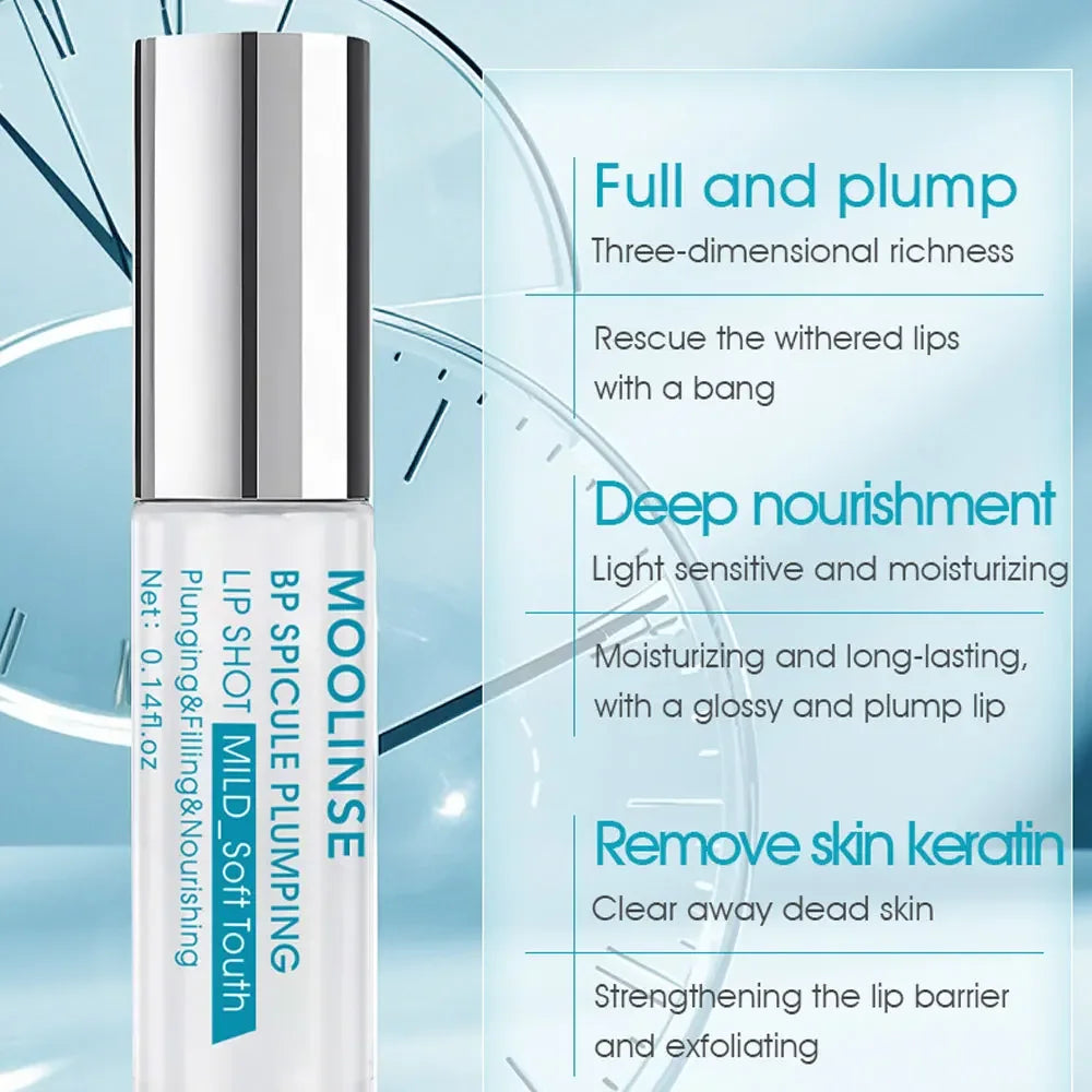 BP Spicule Plump Lip Shot Instantly Volumis Increase Lip Elasticity Long-lasting Moisturize Lip Plumper Gloss Sexy Beauty Makeup