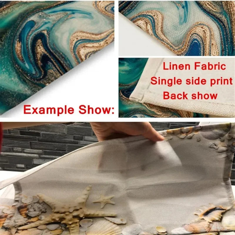 4 Pcs Placemat Washable Place Mats Placemats Heat Resistant Faux Linen Burlap Placemat for Dining Tables Kitchen Table Mats