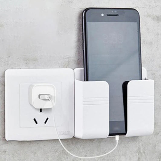 Wall Mount Phone Stand Universal Paste Style Phone Charging Holder Bracket