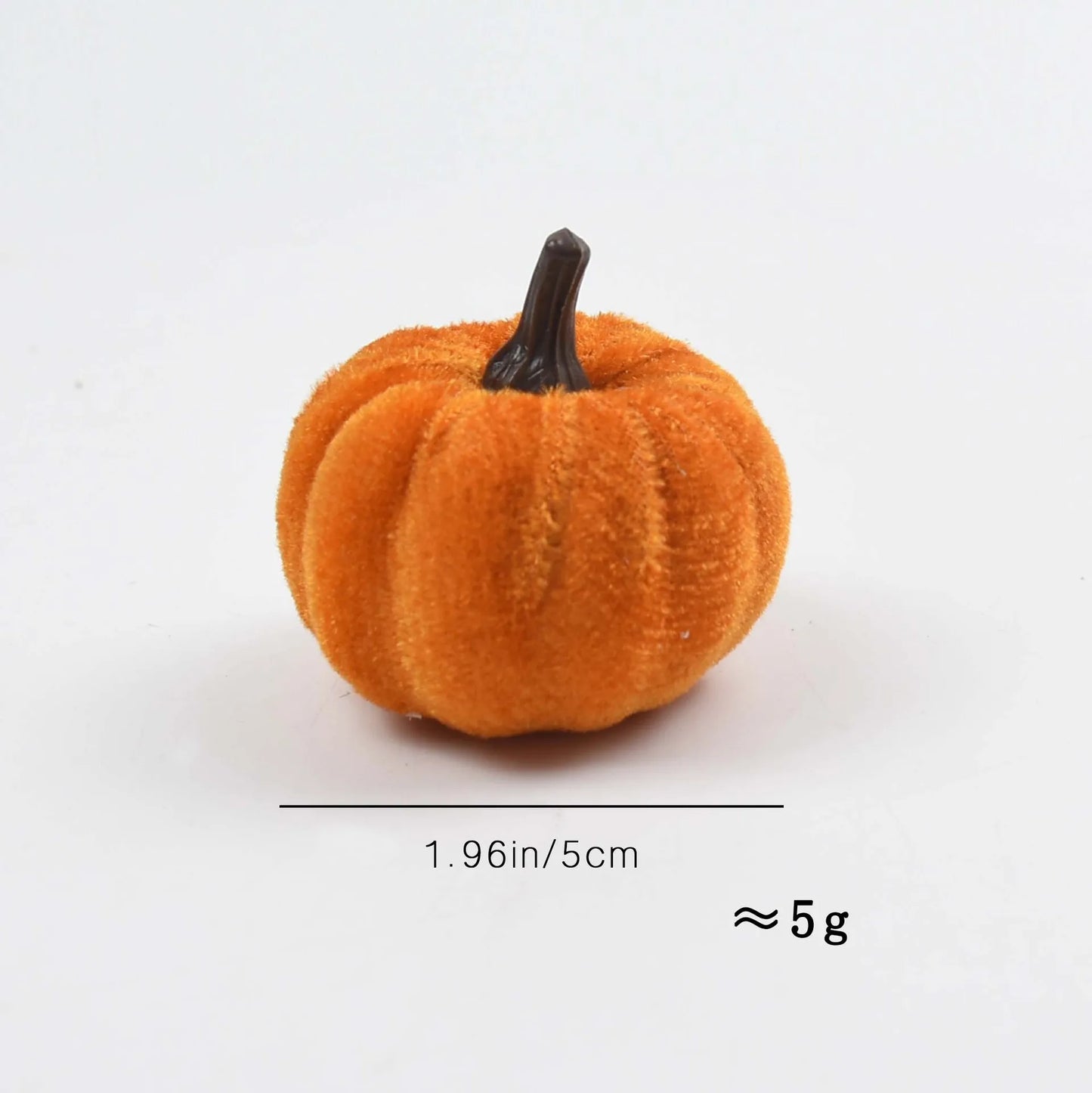 Artificial Pumpkin Halloween Decoration Mini Fake Simulated Knitted Pumpkin Autumn Harvest Party Thanksgiving Party Decor Props