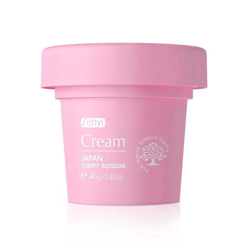 Japan Sakura Face Cream Whitening Anti Aging Shrink Pores Cosmetics Moisturizing Cherry Blossom Essence Facial Lotion Emulsions