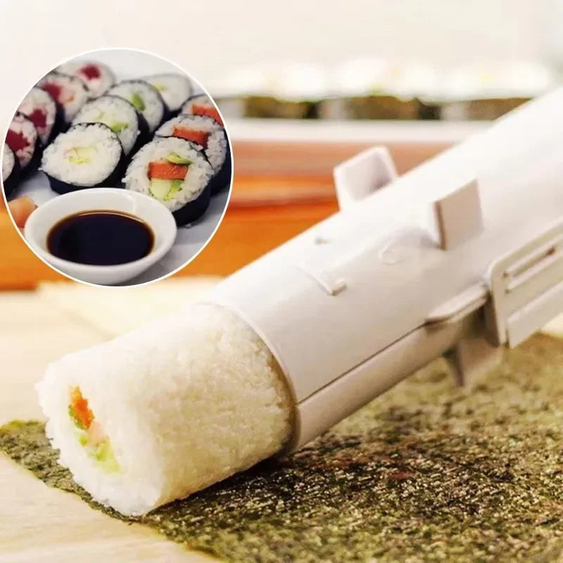 1PC Home DIY Roller Rice Mold Cylindrical Barrel Sushi Maker Sushi Maker Kitchen Tools