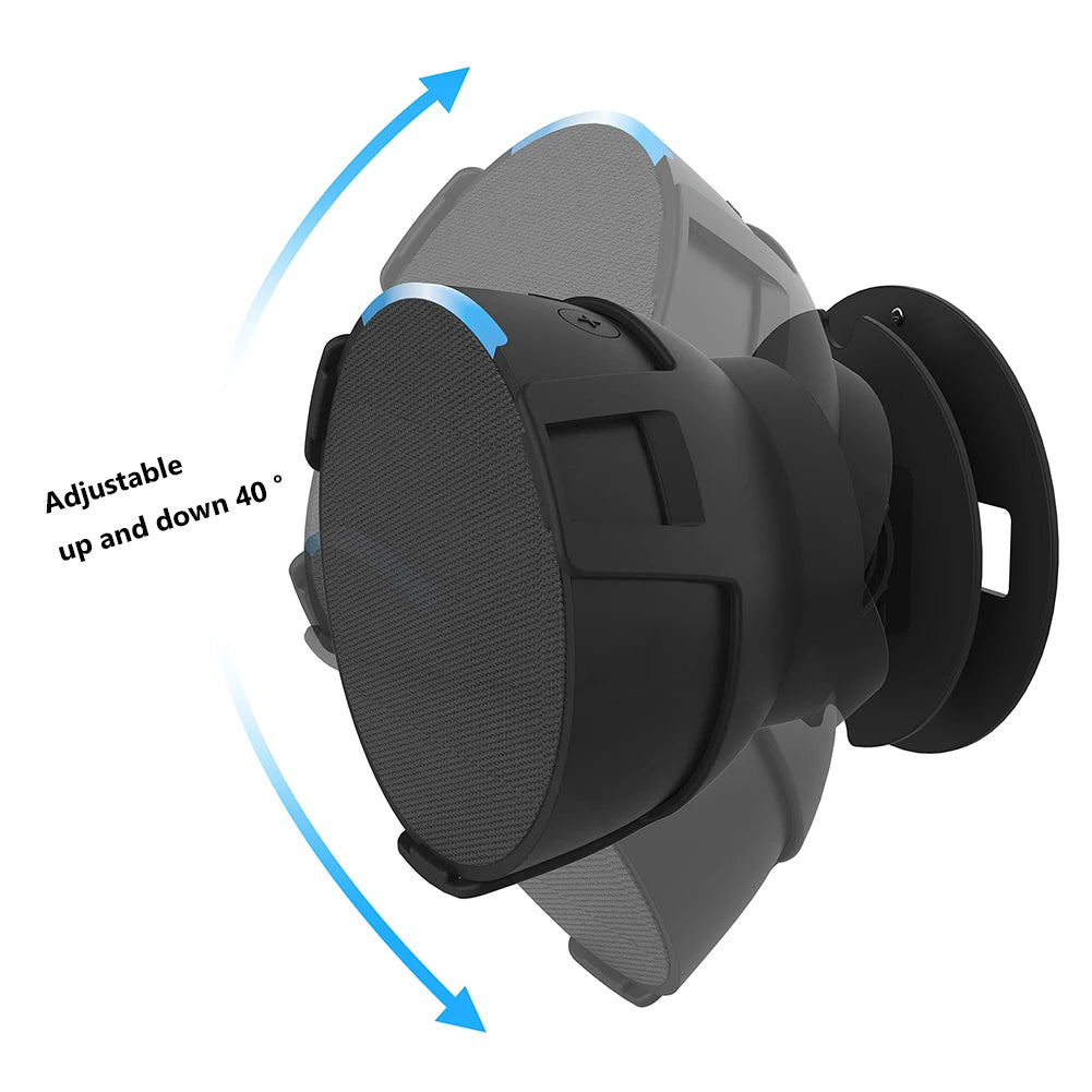 Echo Pop Wall Mount Holder For Amazon Alexa Echo Pop Smart Speaker Outlet Holder Space Saving Bracket With Cord Management Stand
