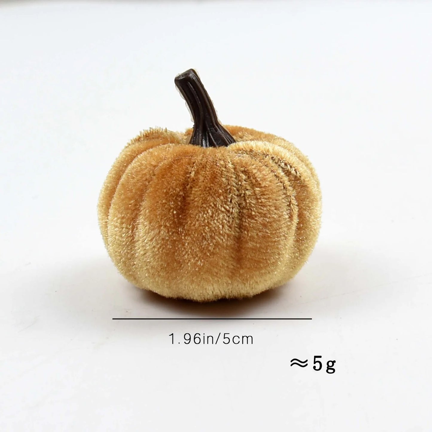 Artificial Pumpkin Halloween Decoration Mini Fake Simulated Knitted Pumpkin Autumn Harvest Party Thanksgiving Party Decor Props