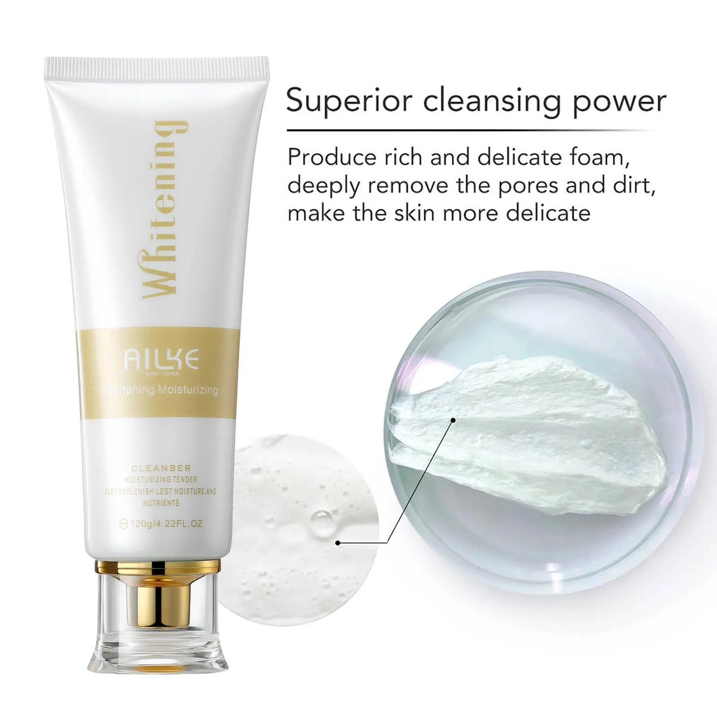 AILKE Lightening Facial Cream, Remove Dark Spots, Stains, Wrinkles, Anti- Aging, Improve Dull Skin, For All Skin Type Face Cream