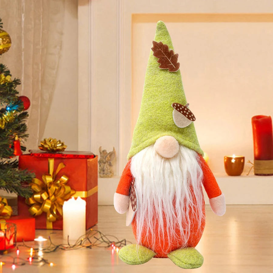 1 pc, Thanksgiving Christmas Gnome Home Decoration, Fall Harvest Gnome Plush Table Decoration Fall Holiday Kitchen Thanksgiving