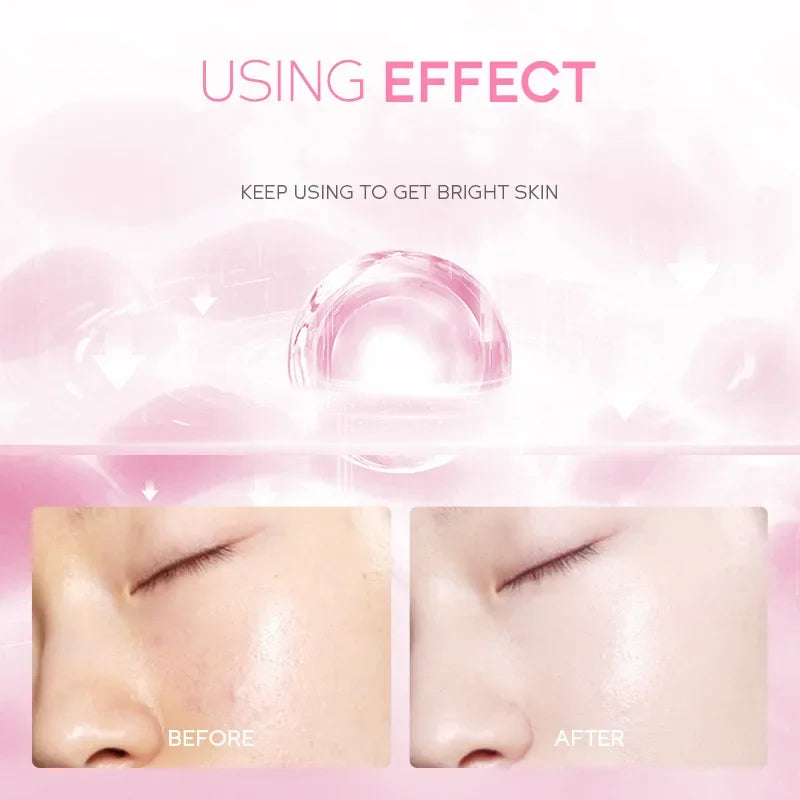 Japan Sakura Face Cream Whitening Anti Aging Shrink Pores Cosmetics Moisturizing Cherry Blossom Essence Facial Lotion Emulsions