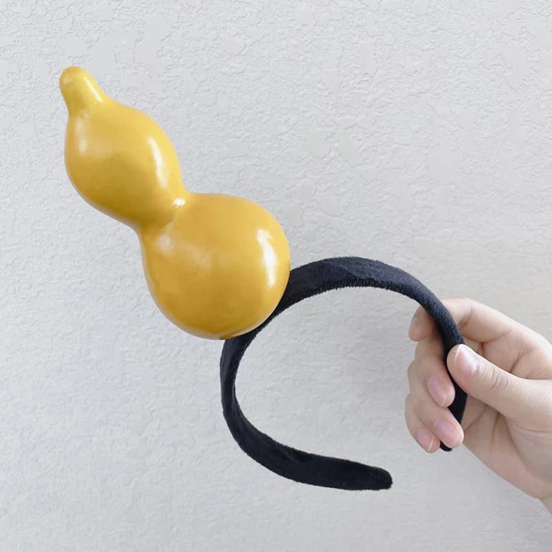 Funny Simulated Fruit Vegetable Hair Hoop Bread Carrot Banana Hairband Pepper Headband Birthday Cosplay Halloween Headwear