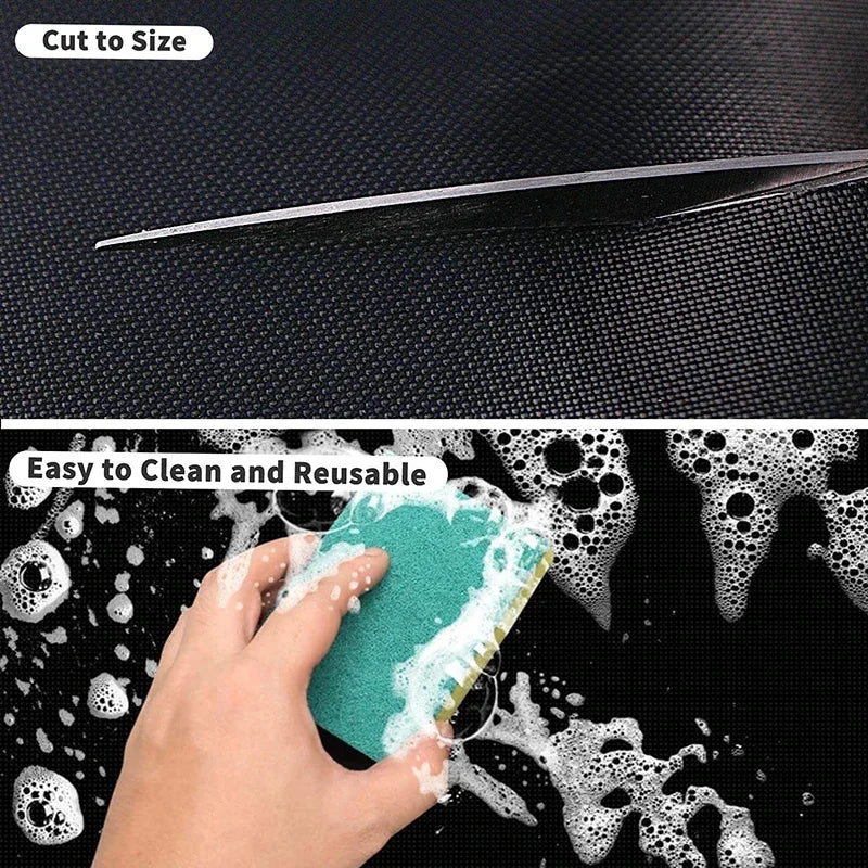 1pc Non-stick BBQ Grill Mat 40*33cm Baking Mat BBQ Tools Cooking Grilling Sheet Heat Resistance Easily Cleaned Kitchen Tools