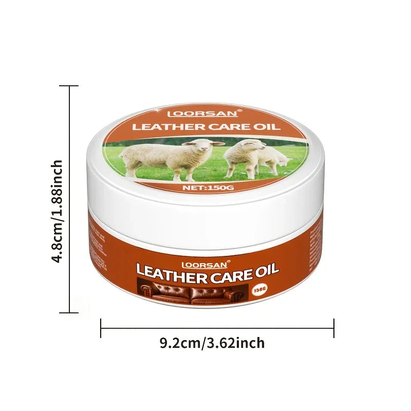 Multi-functional Faux Leather Care Kit-Faux Leather Seat Conditioner and Protector,Interior Polish and Restoration Paste for Car