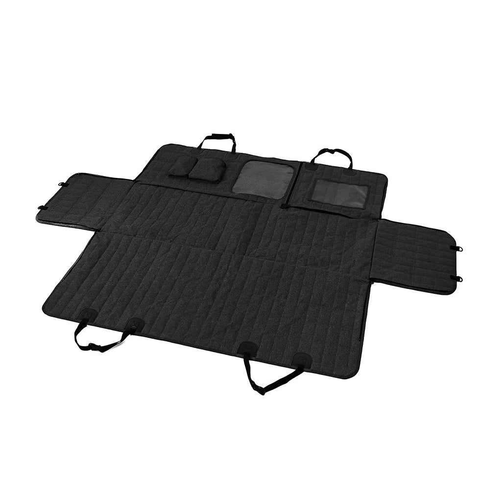 137x125cm Car Dog Seat Cover Waterproof Pet Hammock For Dogs Dog Kick Mat Trunk Cover Mats Dog Car Rear Back Protector