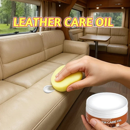 Multi-functional Faux Leather Care Kit-Faux Leather Seat Conditioner and Protector,Interior Polish and Restoration Paste for Car