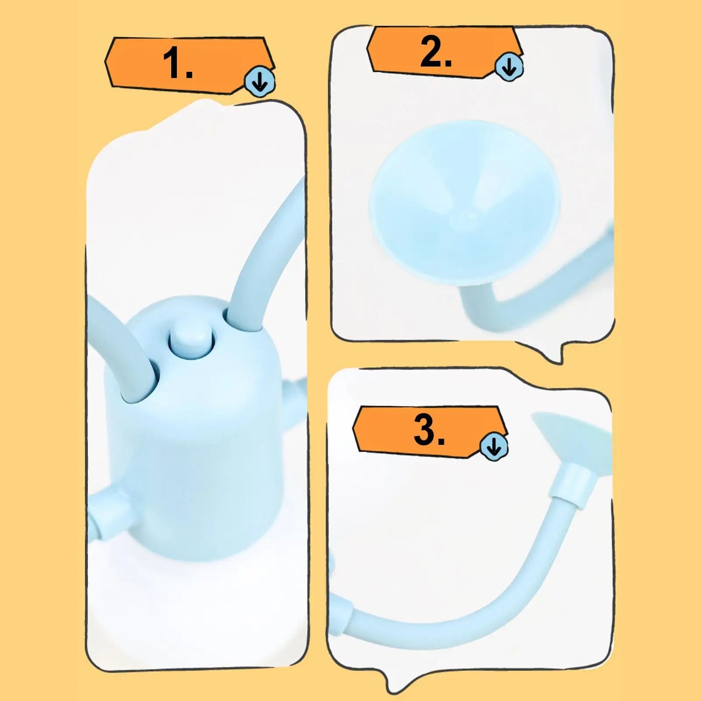 LED Night Light Fun Night Light Kids Ambient Lamp Suitable for Children Room Bedroom Decoration for Study Tabletop Living