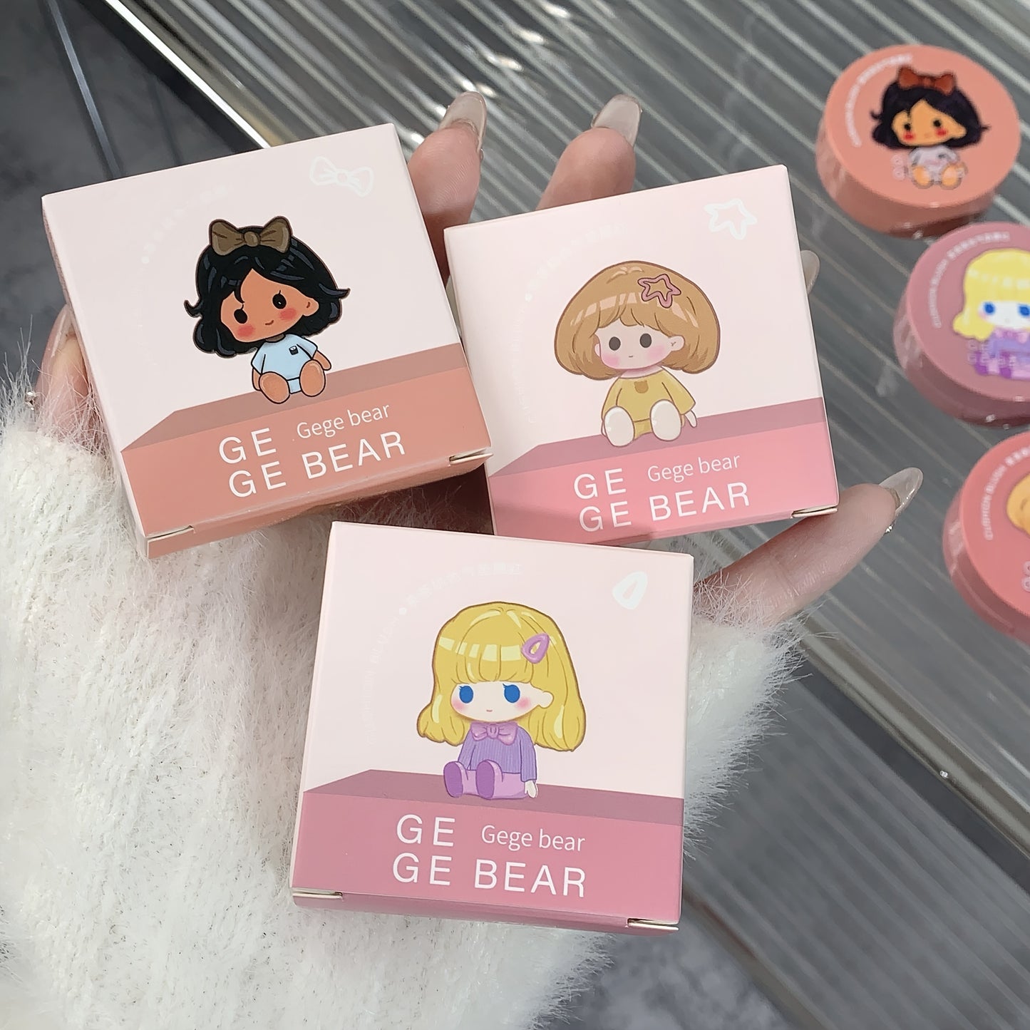 Peachy Keen Blush Cream - Air Cushion Blush for Natural Nude Makeup Look, Matte Monochrome Contour Rouge, Brightening Skin Tone, Lightweight, Buildable, Long-Lasting, Paraben-Free - Enhance Your Temperament with a Healthy Glo