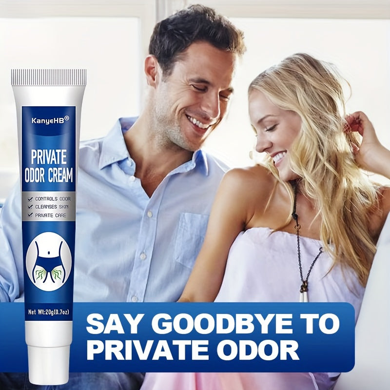 Men's Private Part Deodorant Cream 4-Pack, Odor Control, Soothing & Fragrance-Enhancing, Suitable for Sensitive Skin, No-Wash Formula