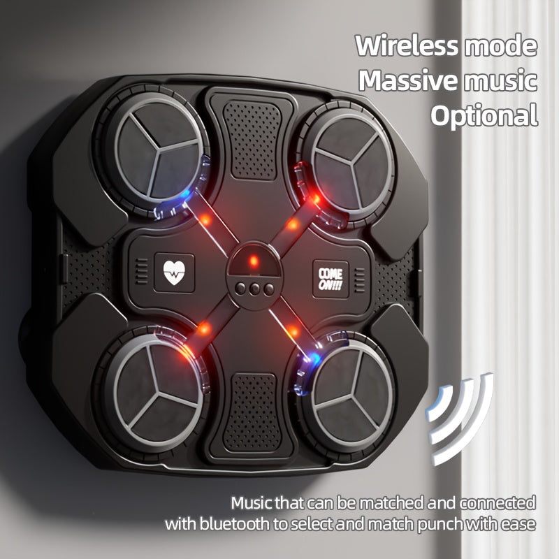 Smart Adult Music Boxing Machine Wall Target Punching Bag Fitness Training Equipment Electronic Reaction Target, Best for Christmas, Perfect for Thanksgiving, Boxing Equipment, Music Boxing Machine, Punching/boxing Bag