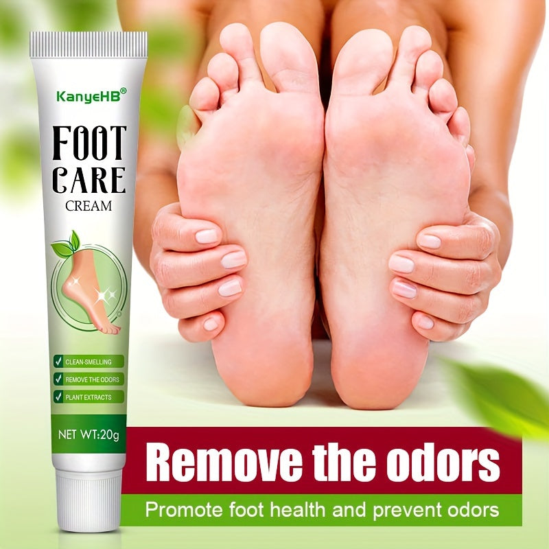 1pc Foot Deodorant Cream - Intense Odor Eliminator with Deep-Cleansing Formula, Long-Lasting Sweat Protection, Keeps Feet Fresh All Day